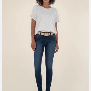 NWT‎ Kut from the Kloth Women’s Mia High Rise Slim Fit Skinny Jeans Stretch Soft